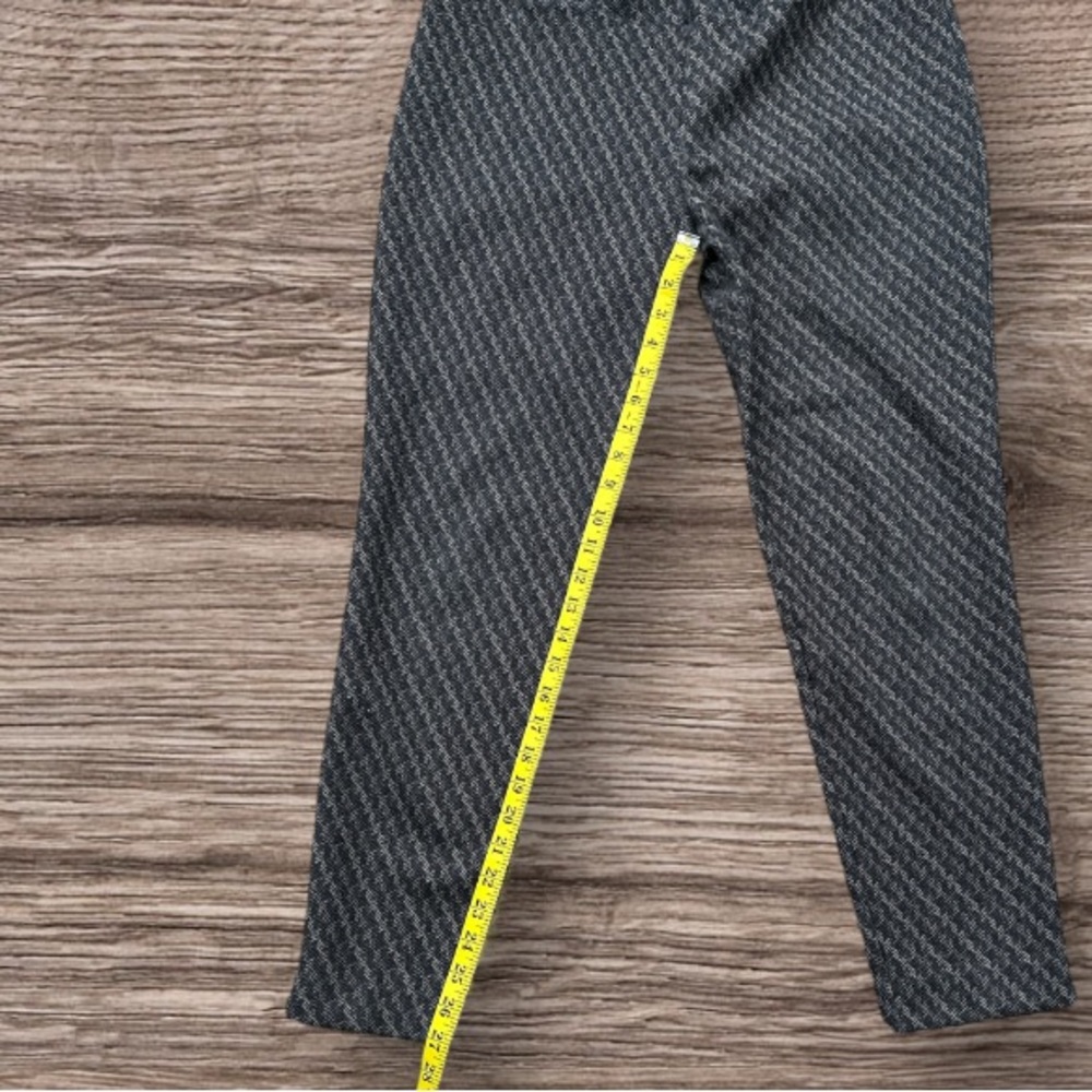 Insight Gray Herringbone Pattern Pants - image 8